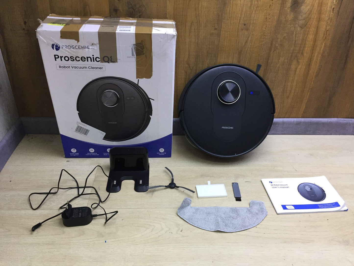 Proscenic Q8 Saugroboter mit Wischfunktion 5000Pa 200min, I33031