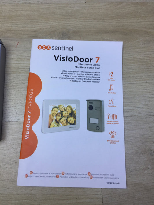 SCS Sentinel visiodoor 7 Video-Türsprechanlage Kabelgebunden, I31567
