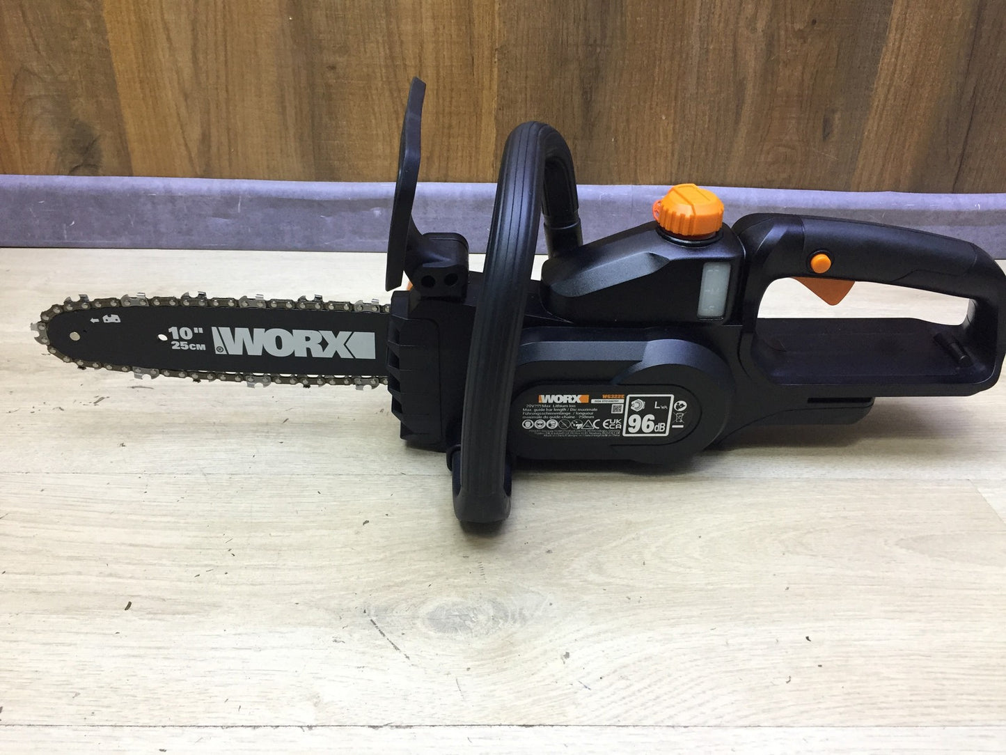 WORX WG322E Akku-Kettensäge 20V Solo, 25 cm Schnittlänge, I33300