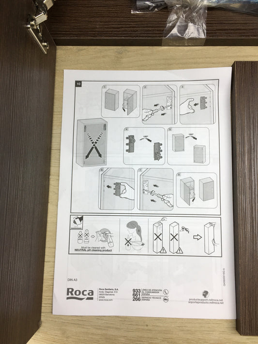 Roca a856838154 Modulo Spalte Wenge Ergänzungen des Bad Waschtisch, I15649