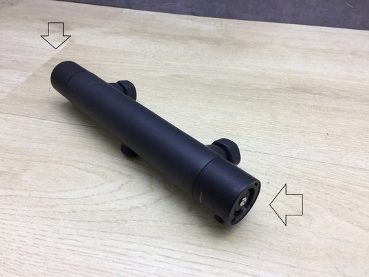 Cornat NERS3 Brause-Thermostatarmatur "Noir" Black Edition, I19704