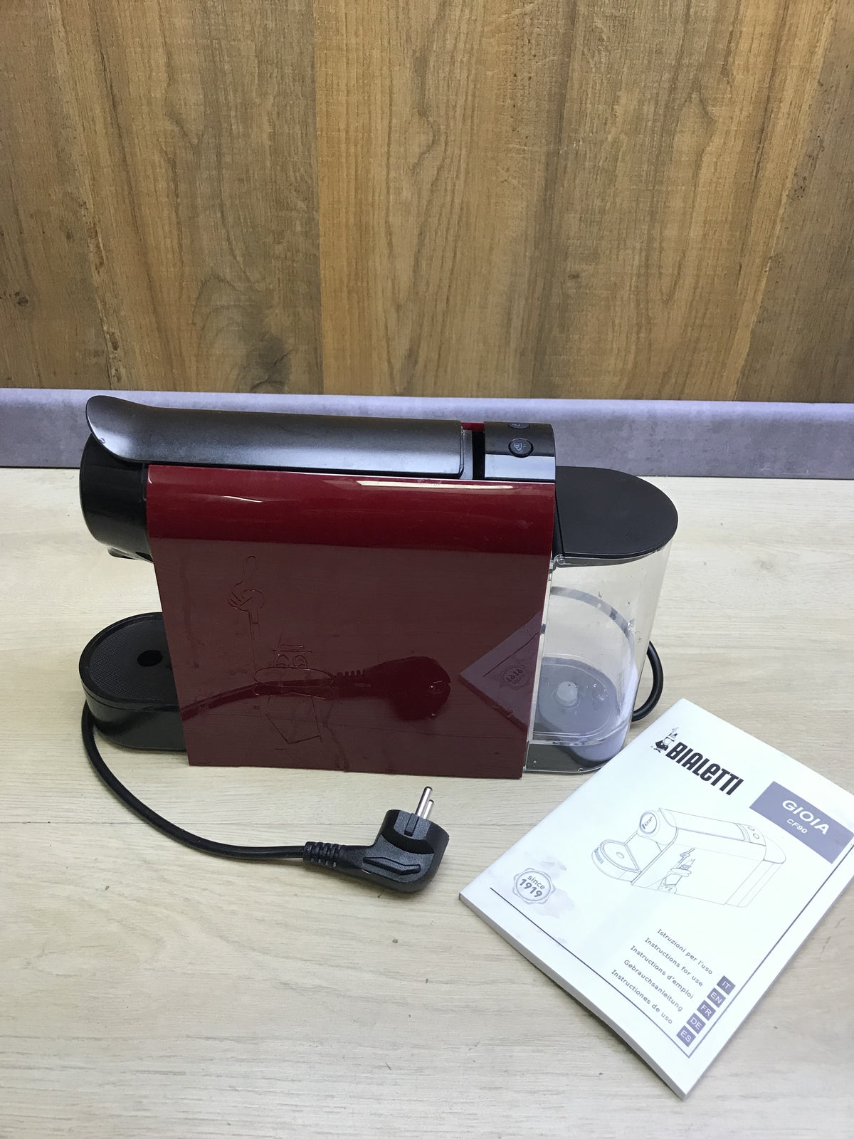 Bialetti Gioia Coffee Machine CF90, 1200 W, Red, I28859