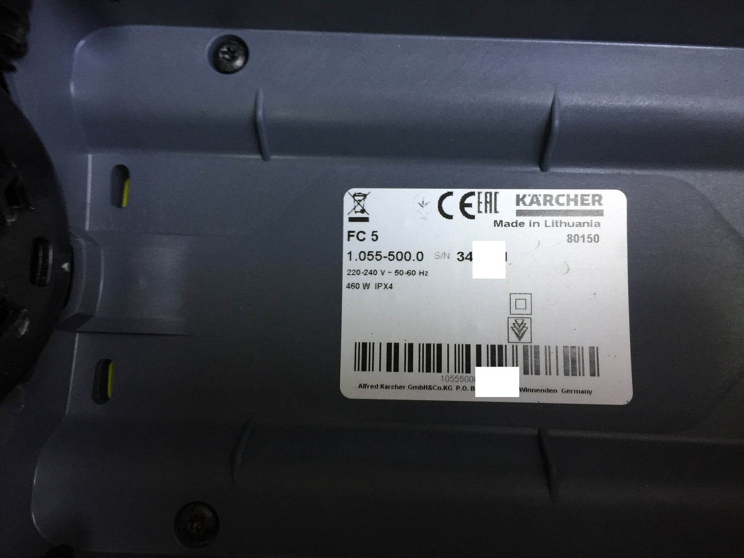 Kärcher 1.055-500.0 Hard Floor Cleaner FC 5 2-in-1 Function, I32116