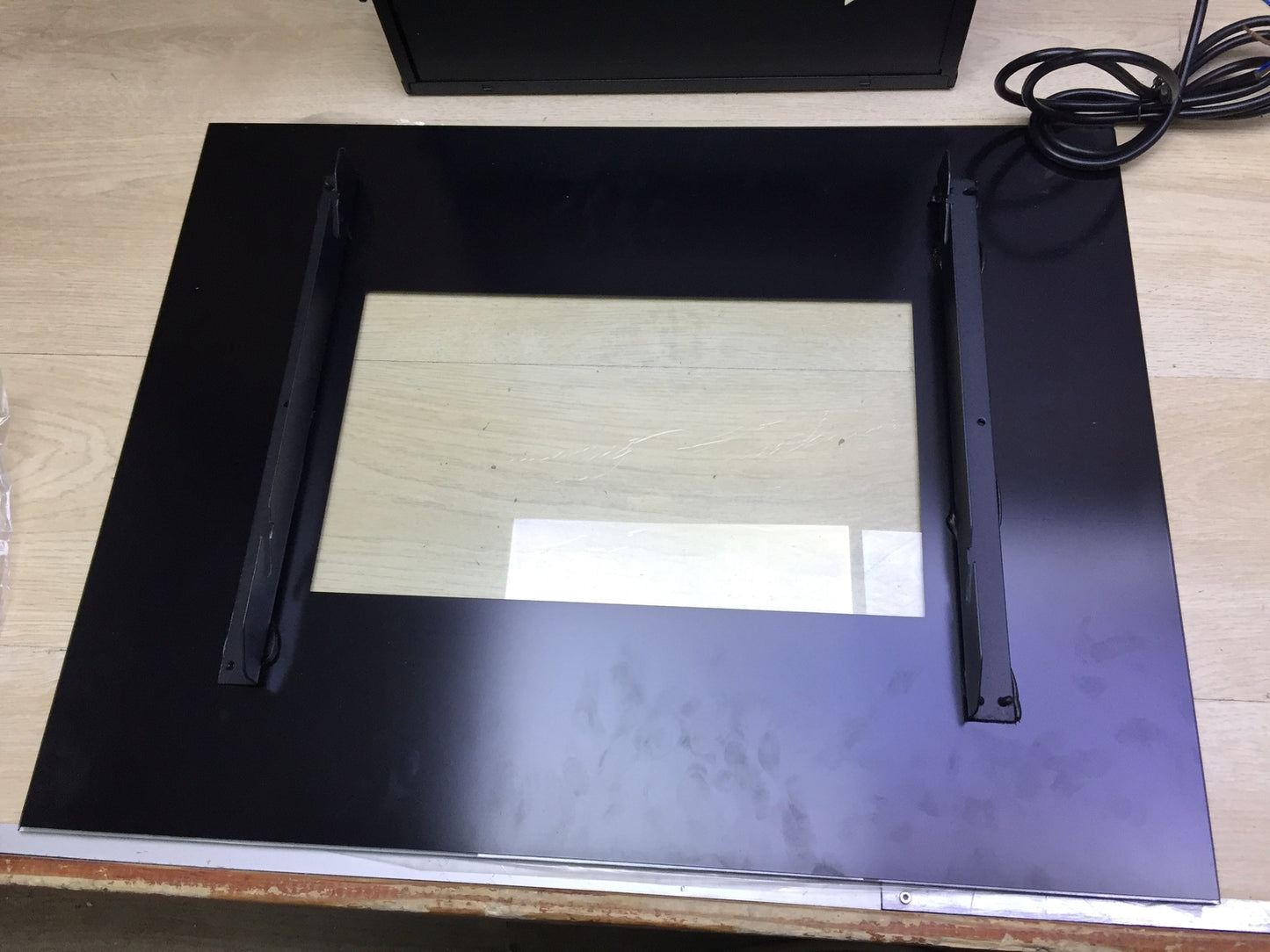 Chemin'Arte 039 Electric Fireplace Steel Black, I31543