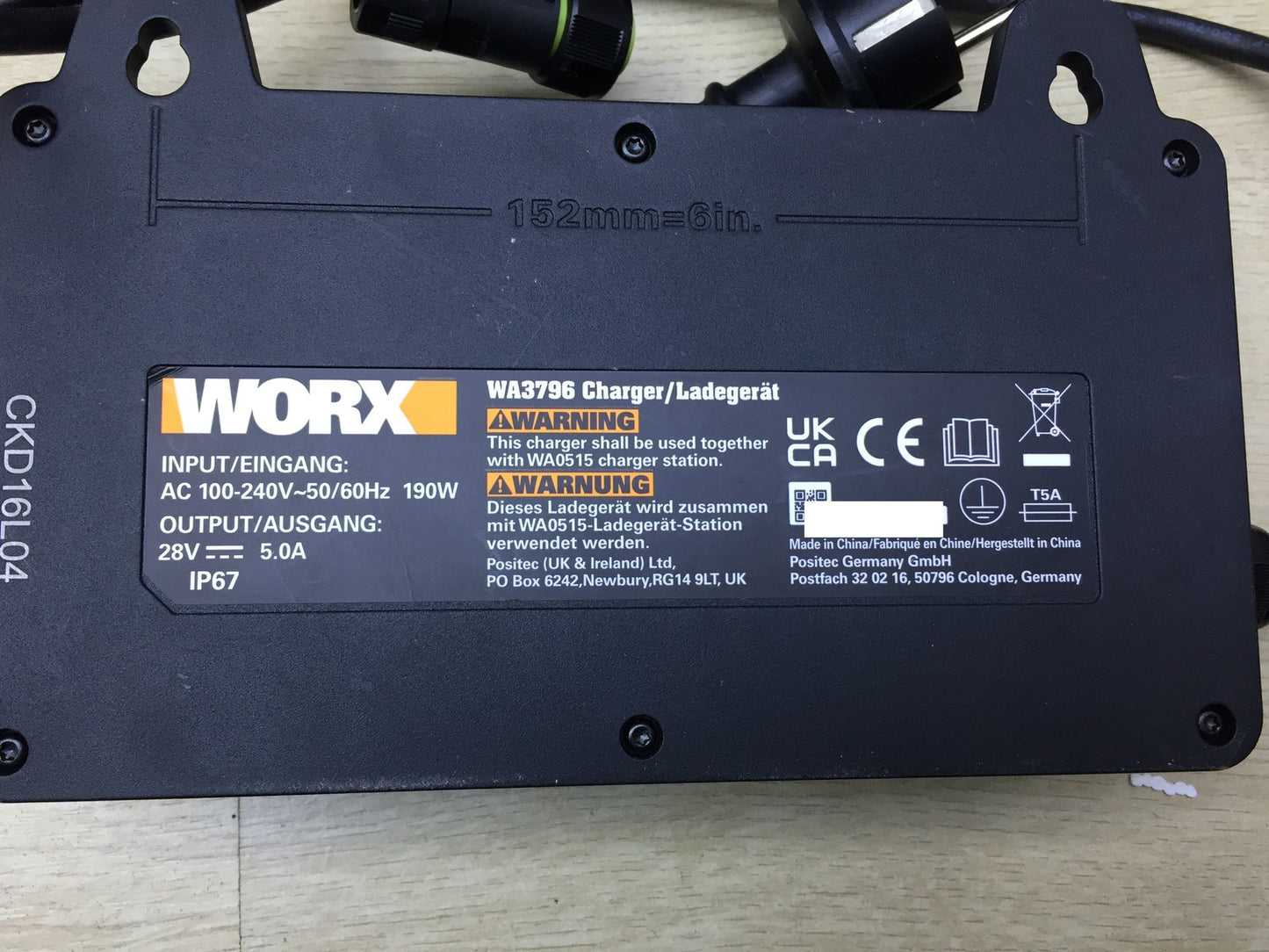 Worx Landroid Vision L1600 Mähroboter WR216E, für Gärten bis 1600qm, I34129