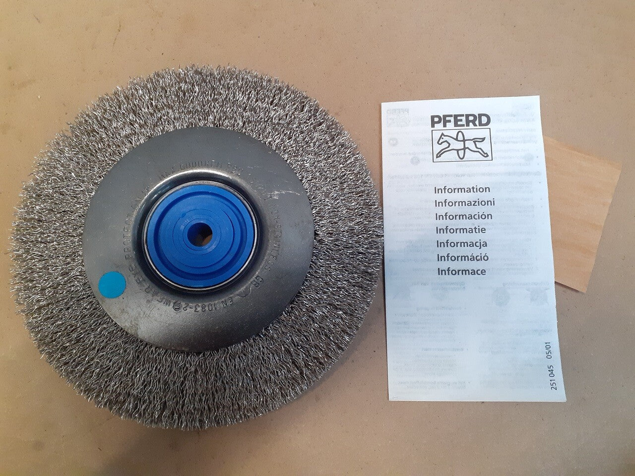 Pferd 43505207 Brush RBU 18020 T/AK 51 Inox 0.35 SG, Y10072