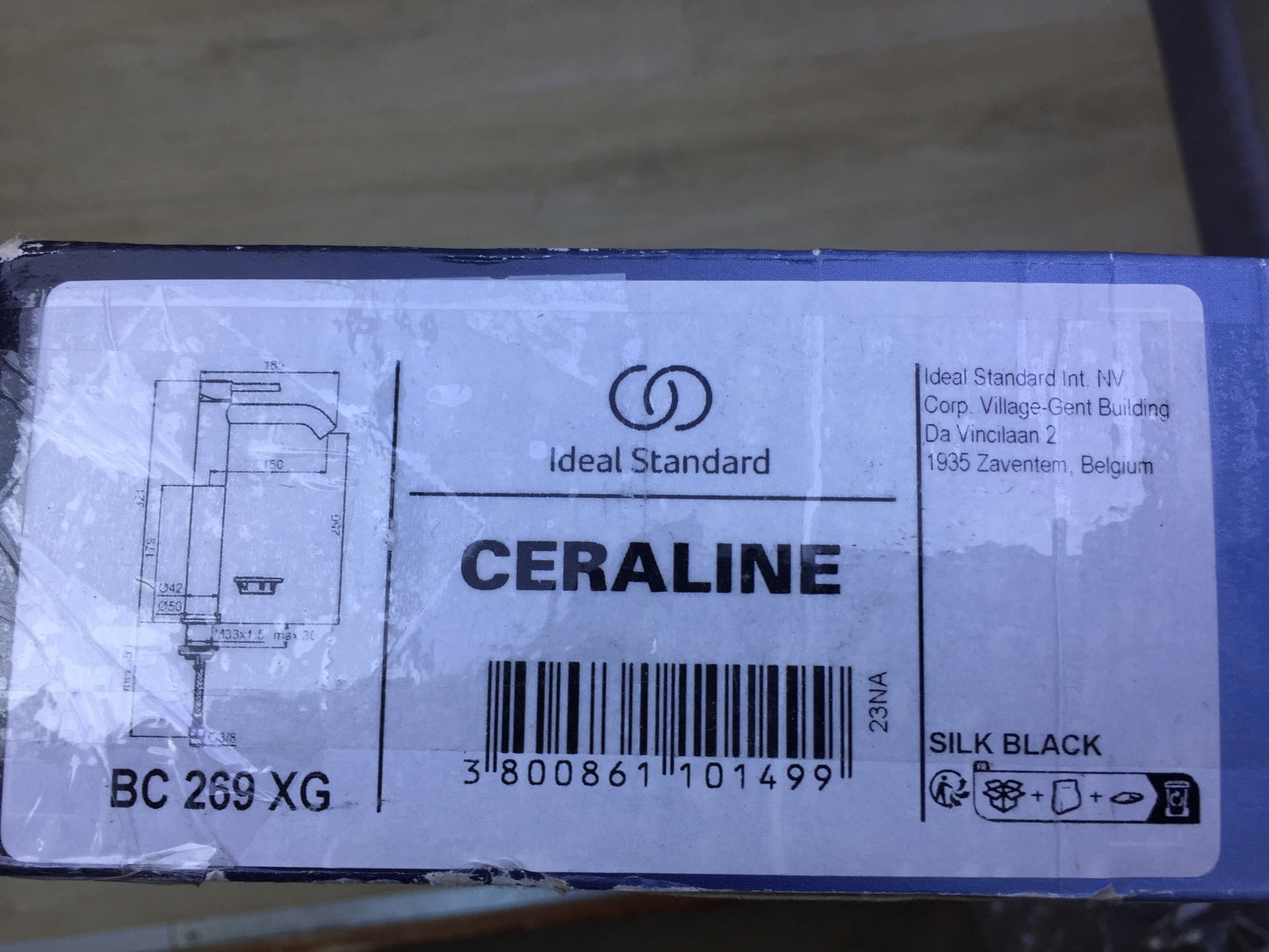 Ideal Standard BC269XG Ceraline washbasin mixer, faucet, I30405