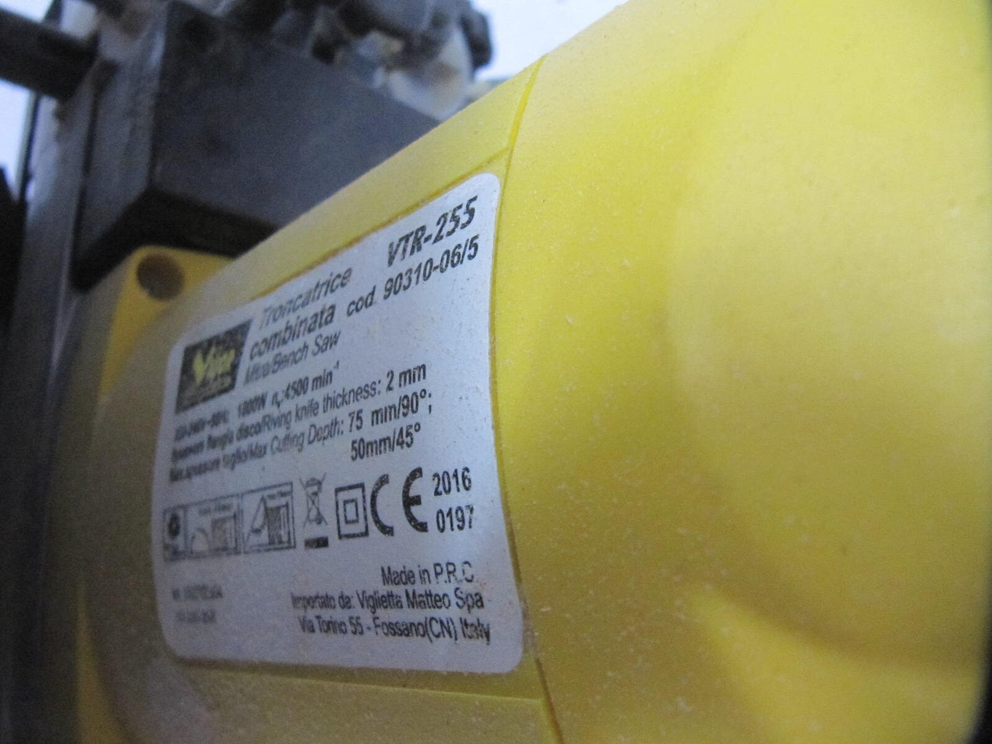 Vigor 9031006 Zähnen vtr-255 Sägemaschine kombiniert, I02331