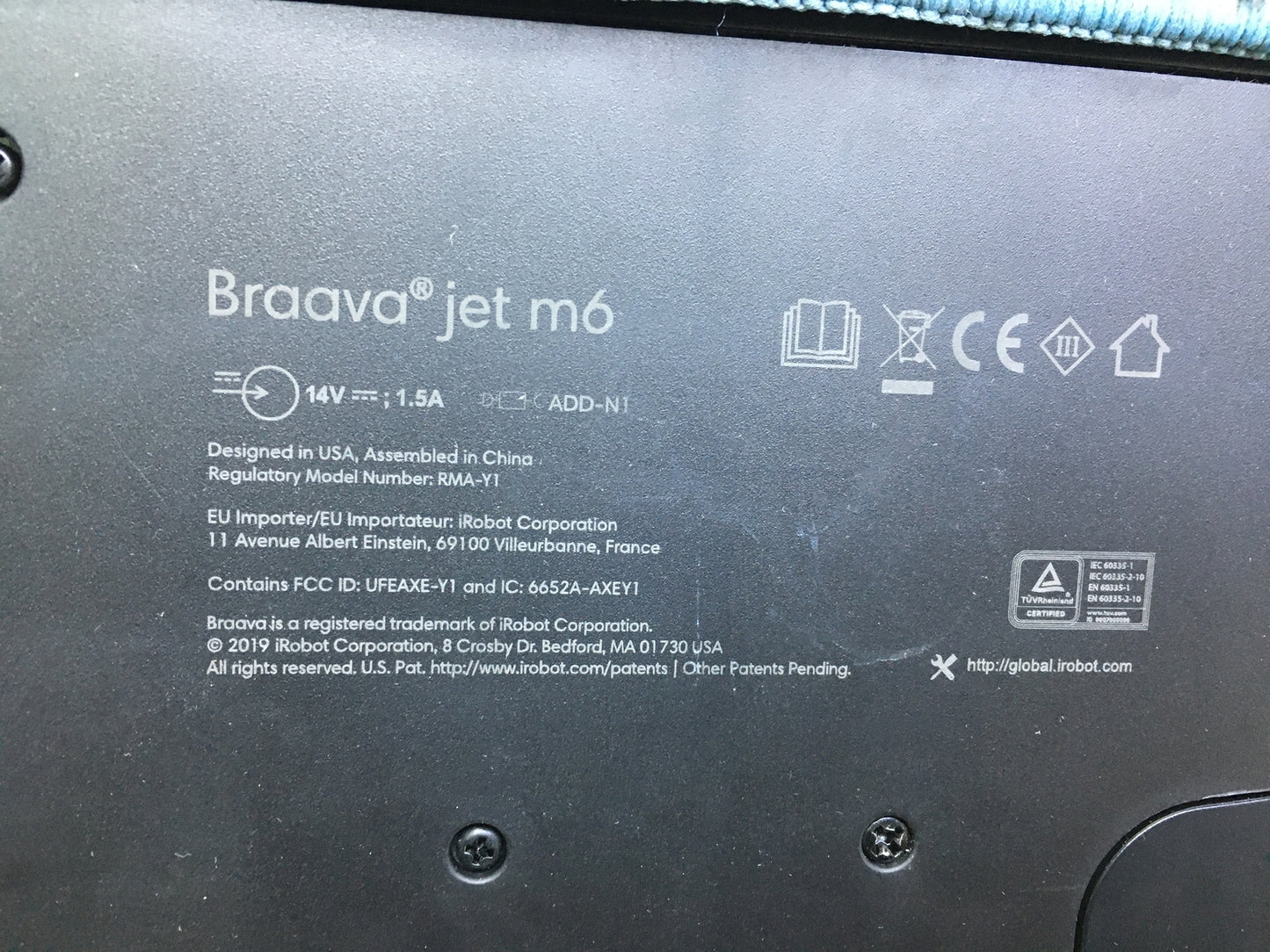 iRobot Braava Jet m6 (m6134) Wischroboter RMA-Y1, I31253