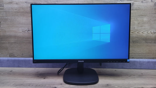 Philips 243V7QDAB/00 Monitor 23,8" FHD 1920x1080 VGA DVI HDMI 60Hz 5ms schwarz