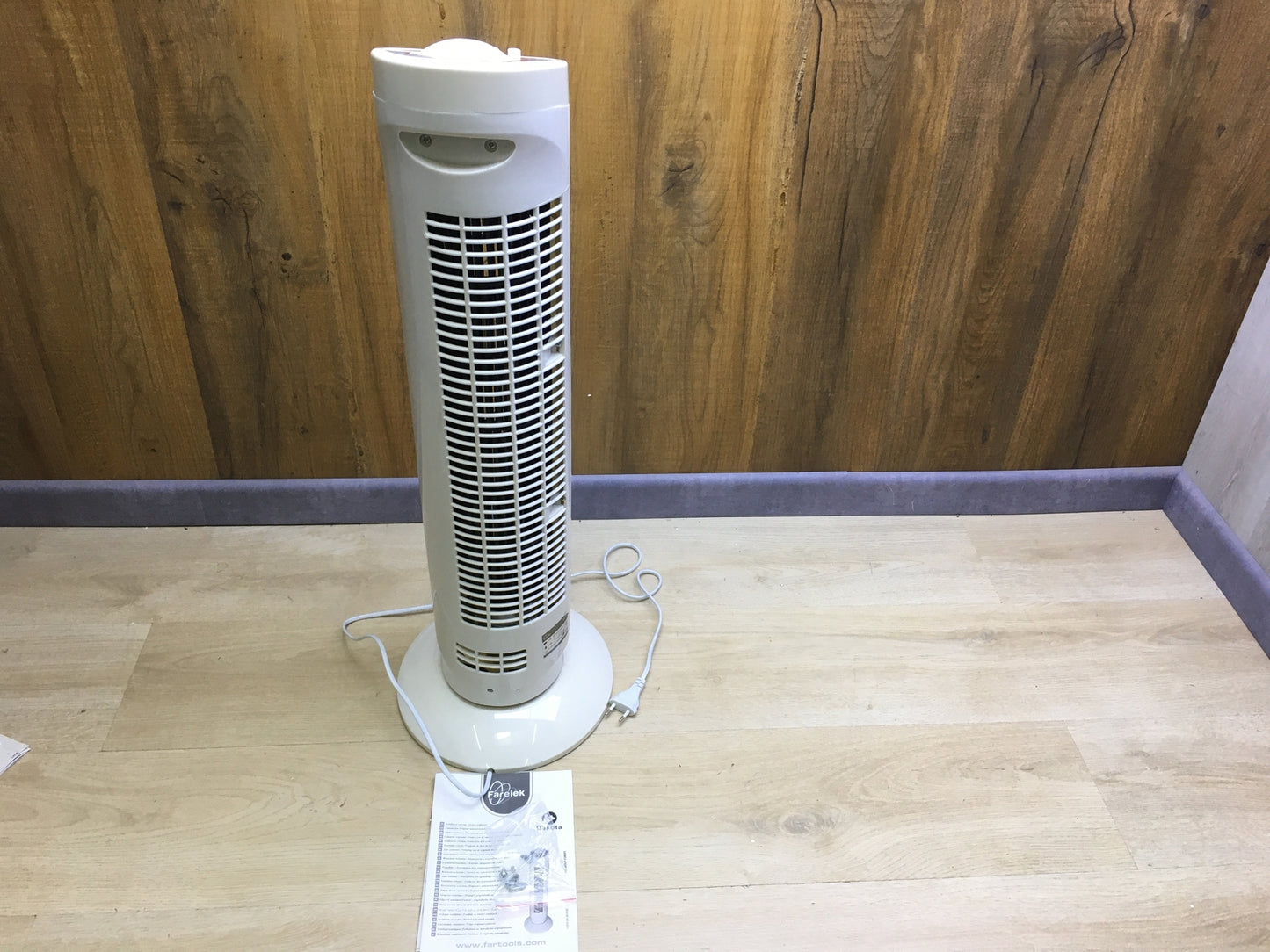 Farelek Dakota pedestal fan 112310, 2 hours, I29032