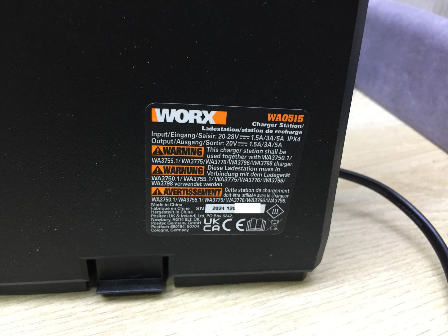 WORX Landroid Vision M800 robotic lawnmower WR208E.1 for gardens up to 800m², I33309