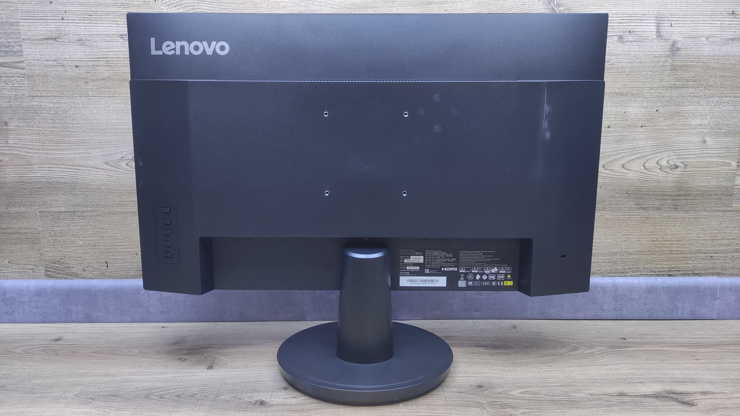 Lenovo N27q Monitor 27" WQHD 2560x1440 IPS HDR10 DP HDMI 100Hz schwarz