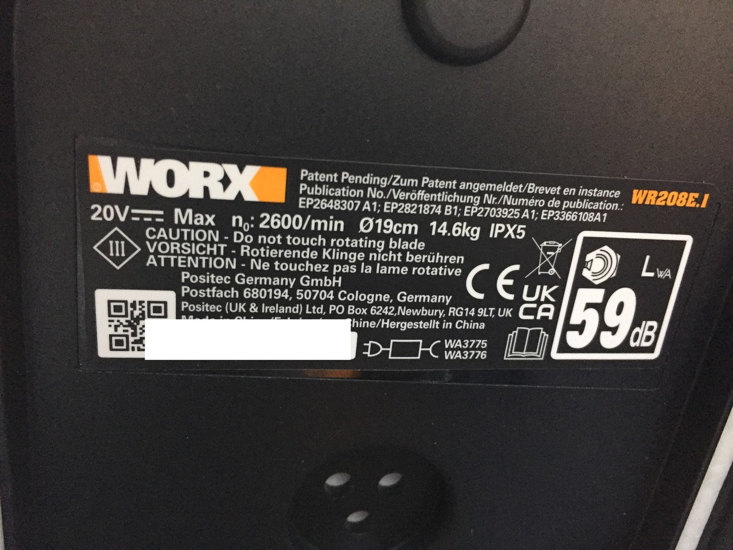 WORX Landroid Vision M800 Mähroboter WR208E.1 für Gärten bis 800m², I33644