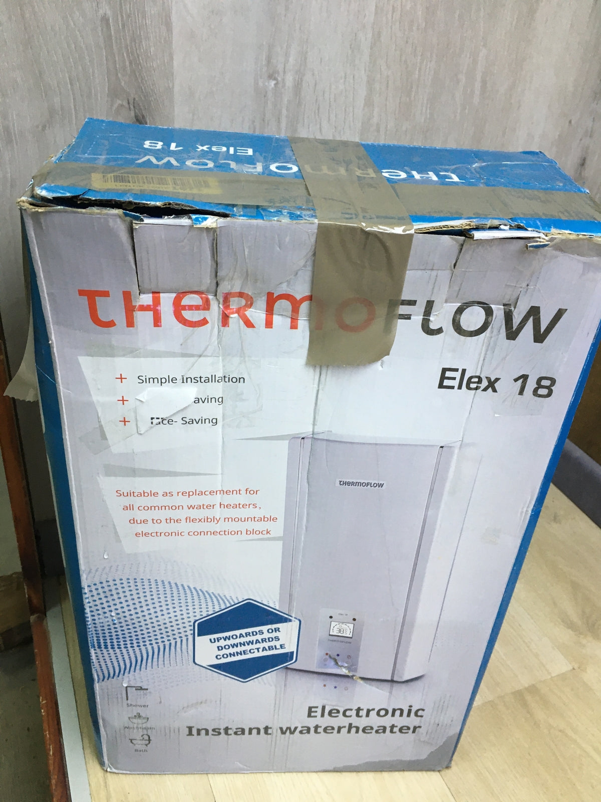 Thermoflow instantaneous water heater ELEX18, 400V, EEK:A, I31249