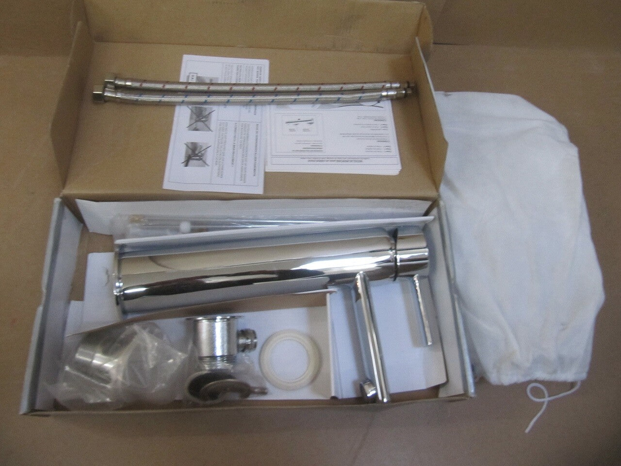 Sanimar Milano 199334 Waschtisch Armatur, verchromt, groß, Entleeren, Y10084