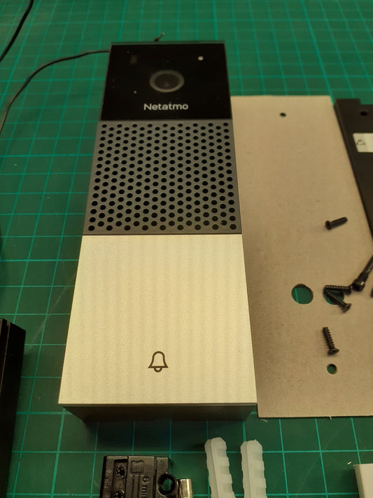 Netatmo Smarte Video Türklingel mit Kamera, WLAN, 2-Wege-Audio, NDB-N I04761