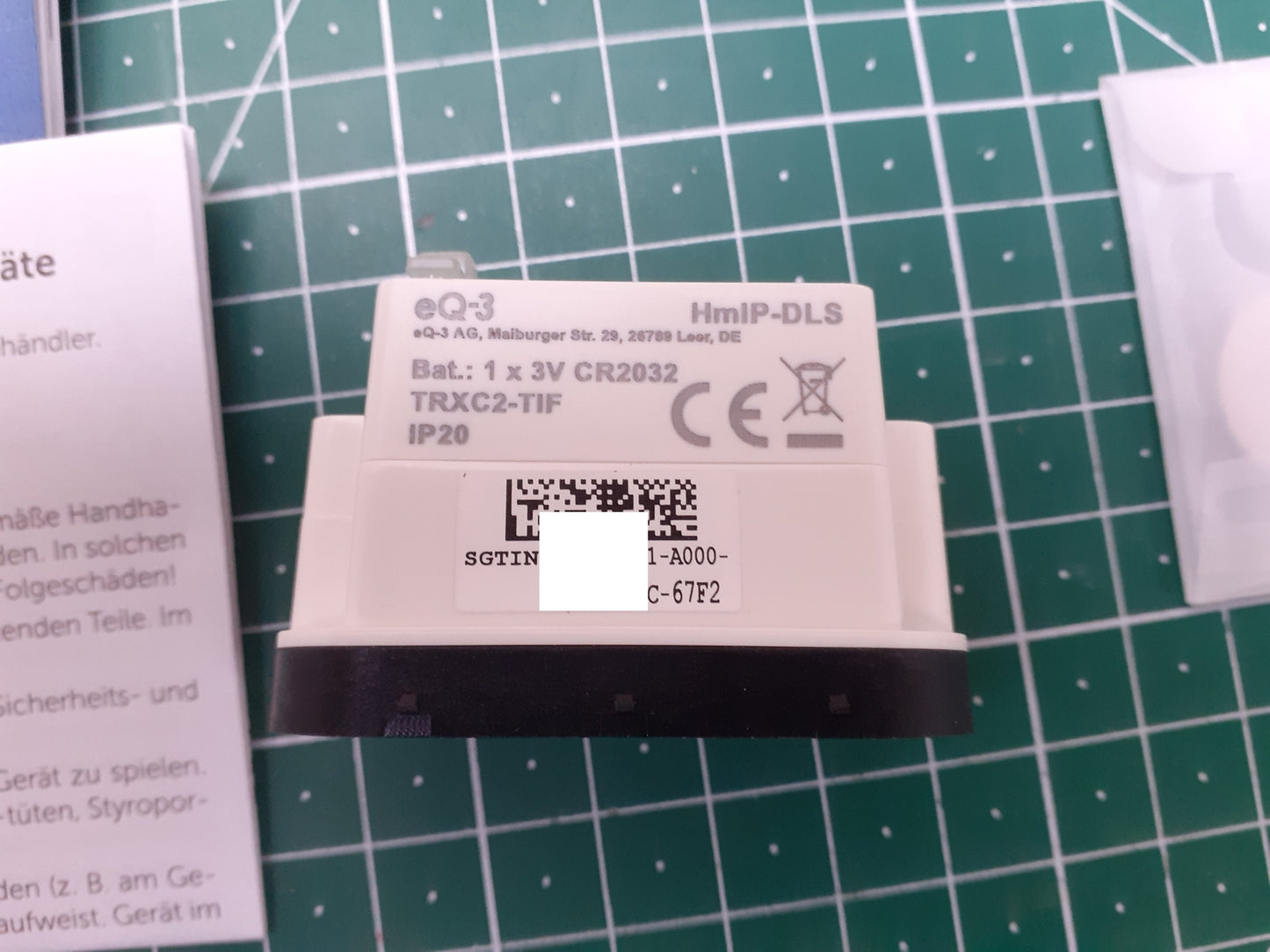 Homematic IP Smart Home Türschlosssensor 155475A0, 3V, weiß oder silber, I13557