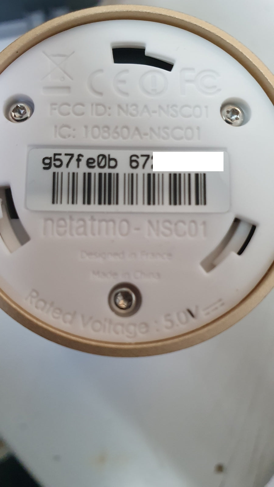 Netatmo Welcome WLAN Kamera mit Gesichtserkennung, I01133