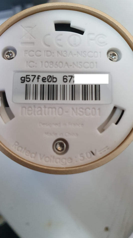 Netatmo Welcome WLAN Kamera mit Gesichtserkennung, I01133