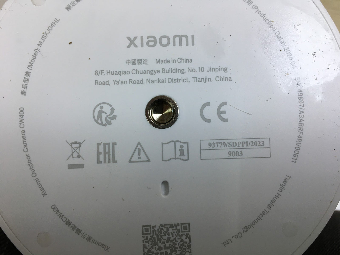 Xiaomi CW400 Überwachungskamera Wlan Aussen, weiß, I34069