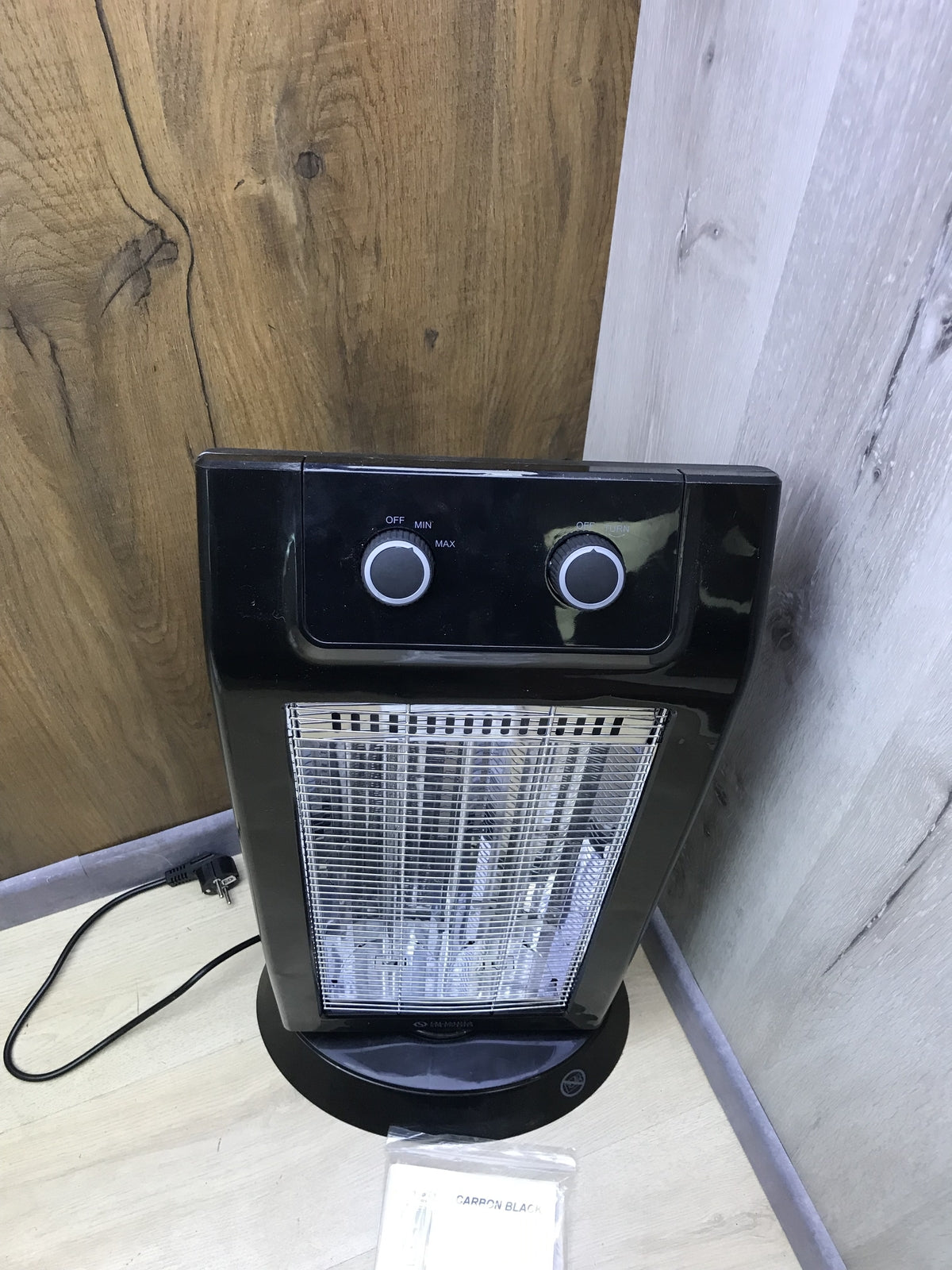 OLIMPIA SPLENDID 99579 Carbon Black Radiant Heater, I30988