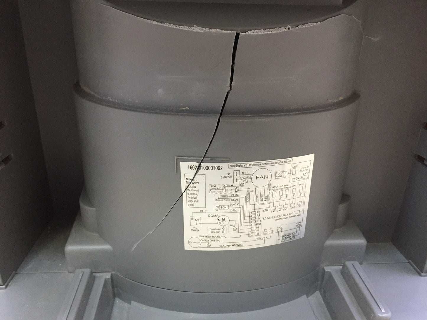 Comfee MDDF-16DEN3 dehumidifier 16L/24h approx. 80m³, I33535