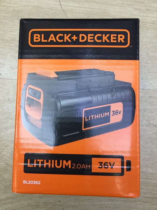 Black&Decker BDC2A36 Starterset Akku mit Ladegerät 36V 2.0Ah Li-Ionen, I34158