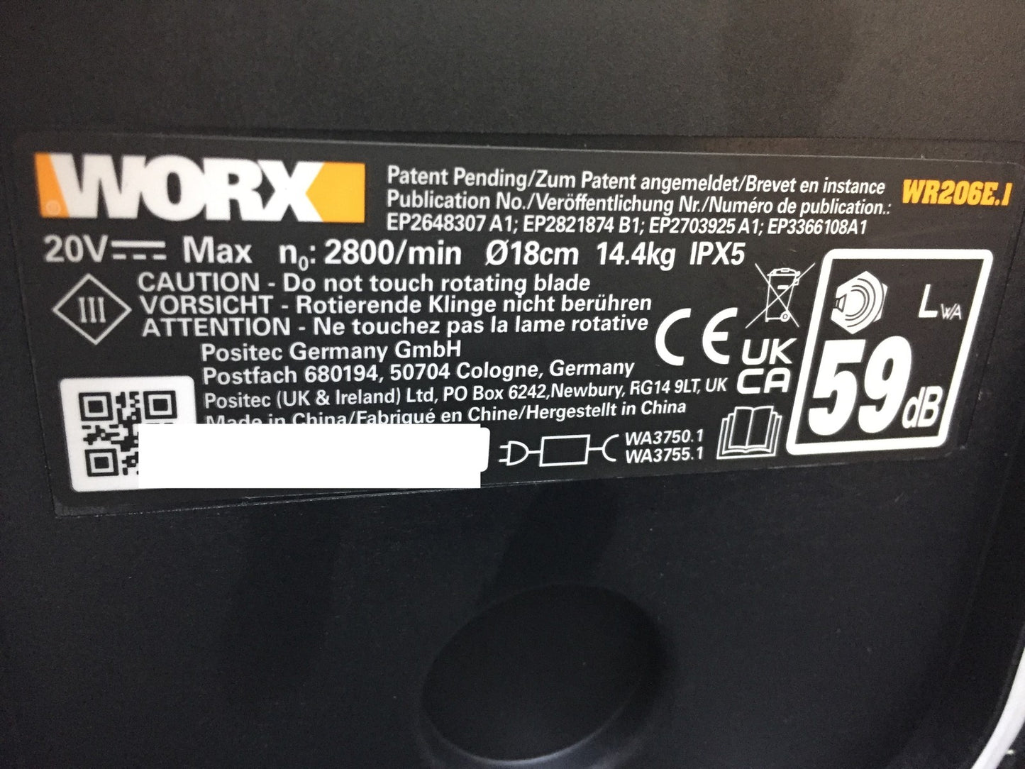 WORX Landroid Vision M600 Mähroboter WR206E.1 für Gärten bis 600m² I33979