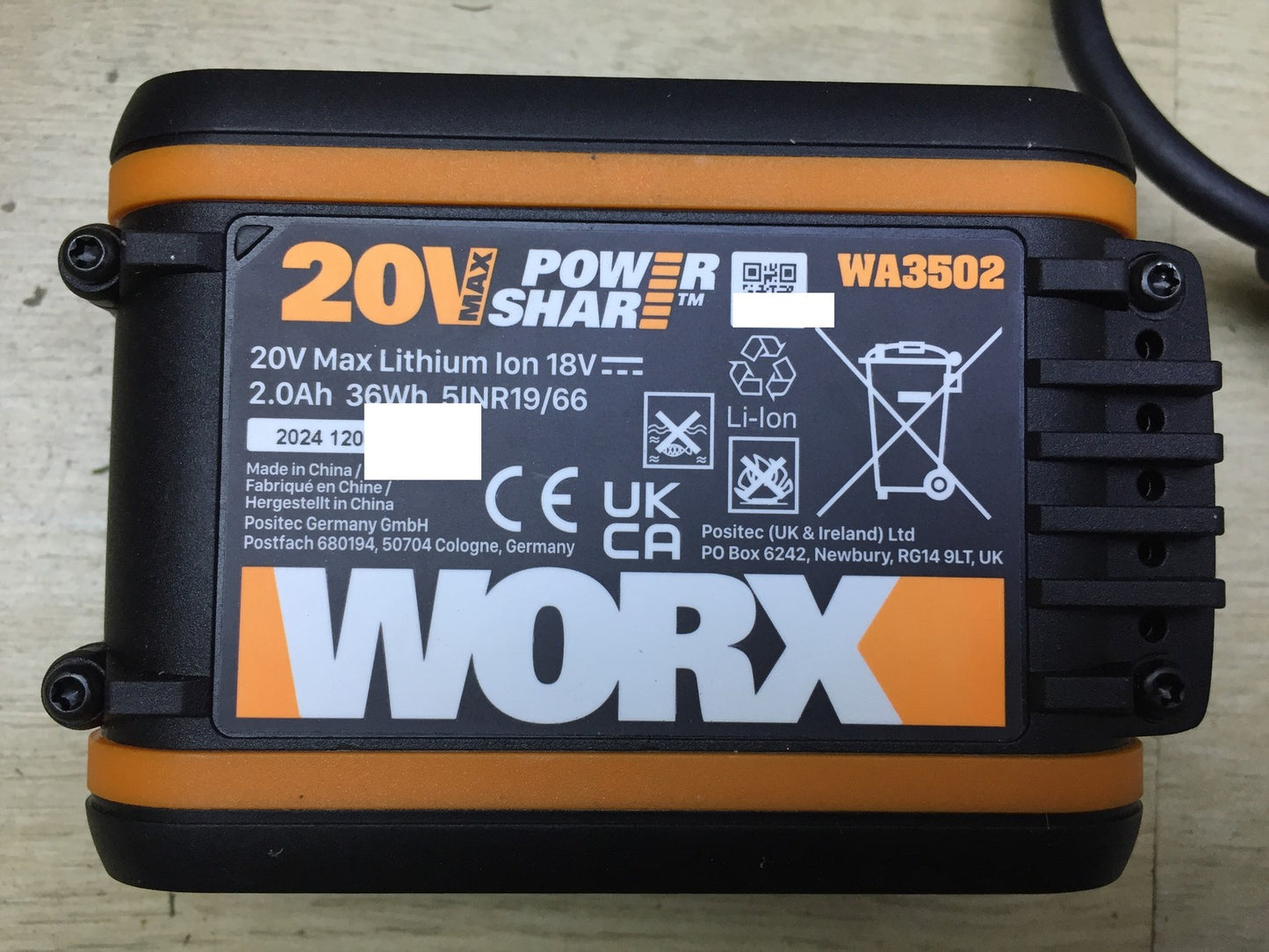 WORX Landroid Vision M600 Mähroboter WR206E.1 für Gärten bis 600m² I33557