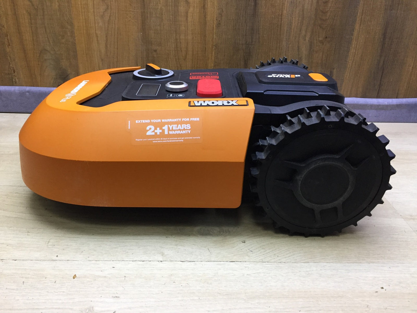 WORX Landroid M500 PLUS WR165E Robotic Lawnmower for up to 500 sqm with Wi-Fi, Bluetooth, I33262