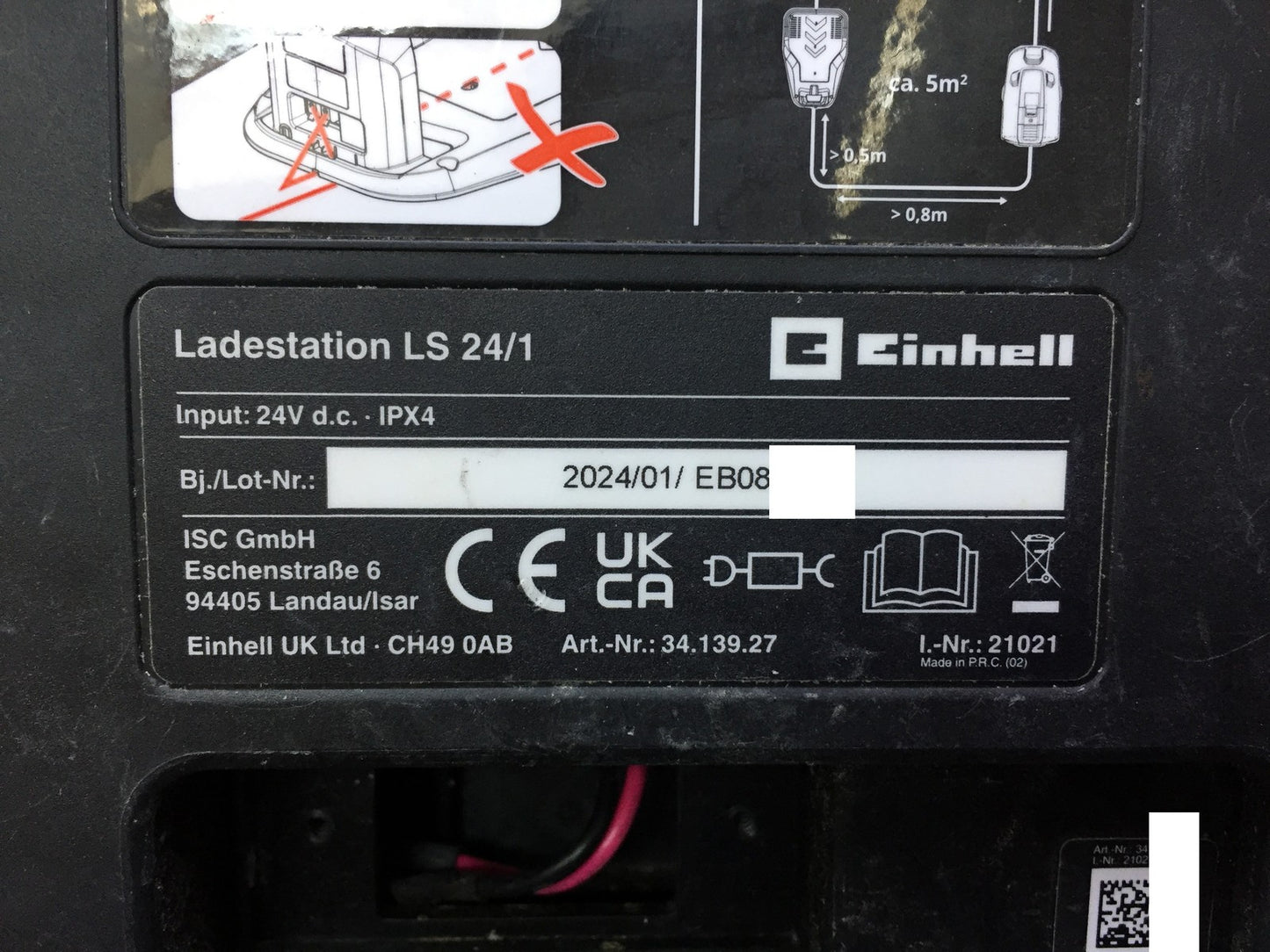Einhell Freelexo CAM 500 robotic lawnmower (3413990), I33516