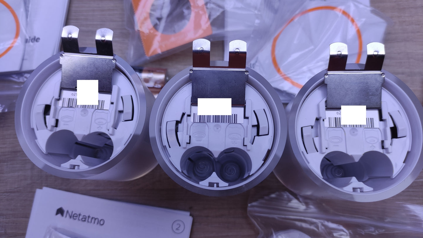 Netatmo Pack 3 Connected and Smart Thermostats, I32396