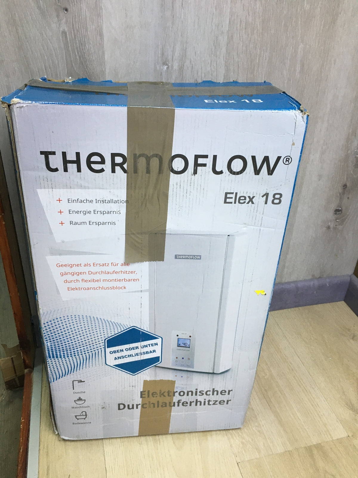 Thermoflow instantaneous water heater ELEX18, 400V, EEK:A, I31255