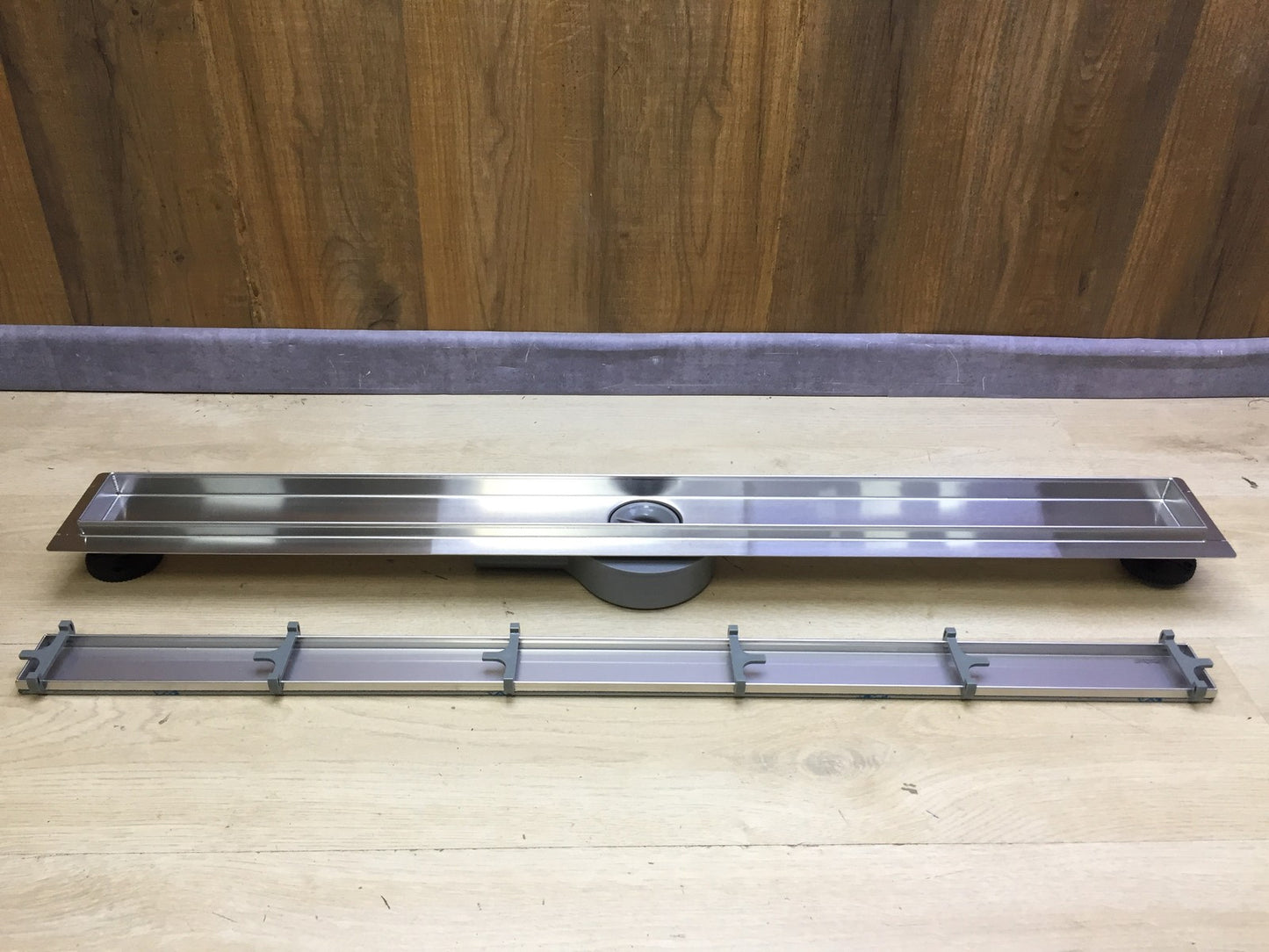 Neodrain shower channel 90cm stainless steel floor drain, I33122
