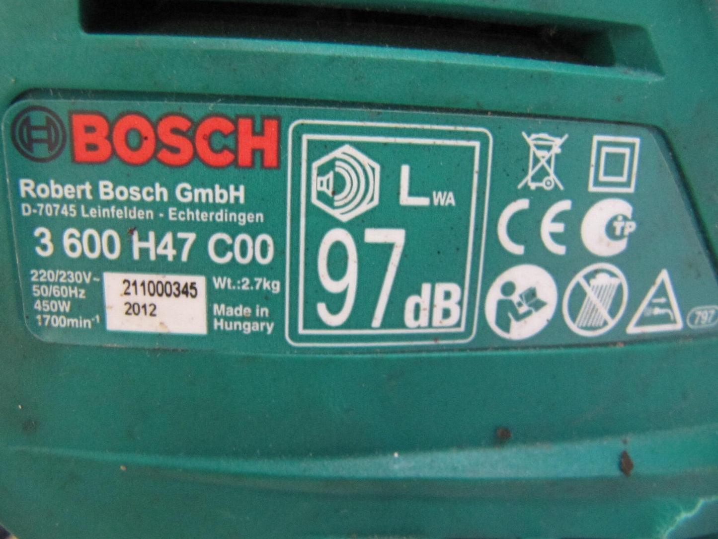 Bosch DIY AHS 55-16 Elektro-Heckenschere 450W Messerlänge 550mm DEFEKT