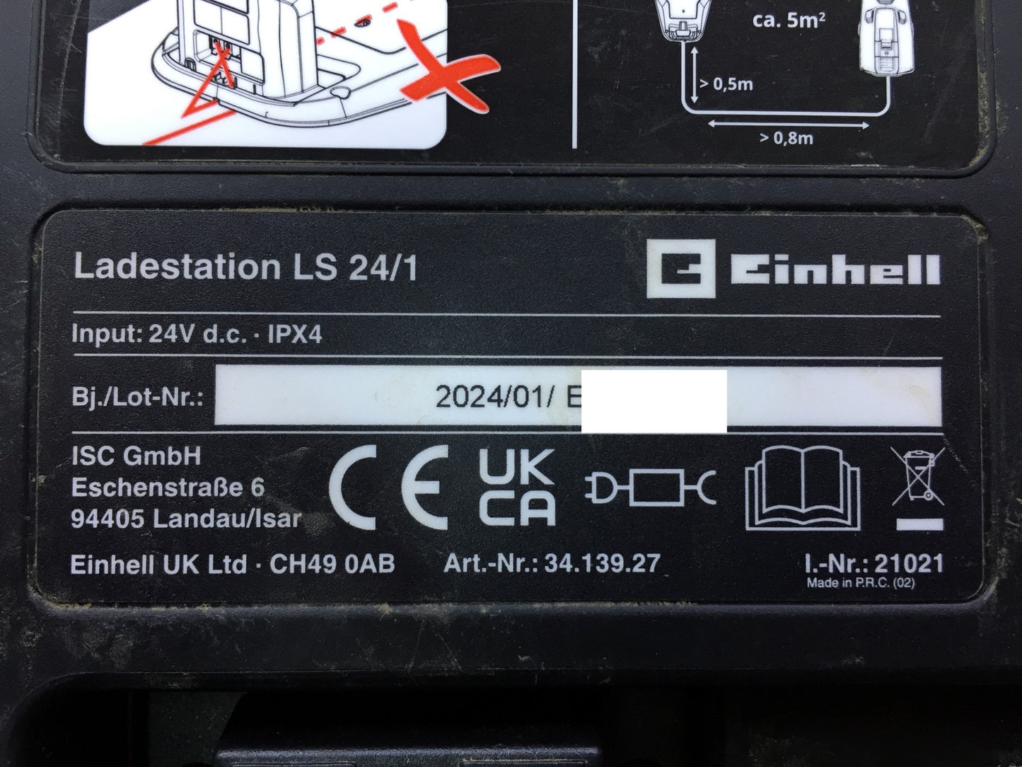 Einhell Freelexo CAM 500 robotic lawnmower (3413990) I33494
