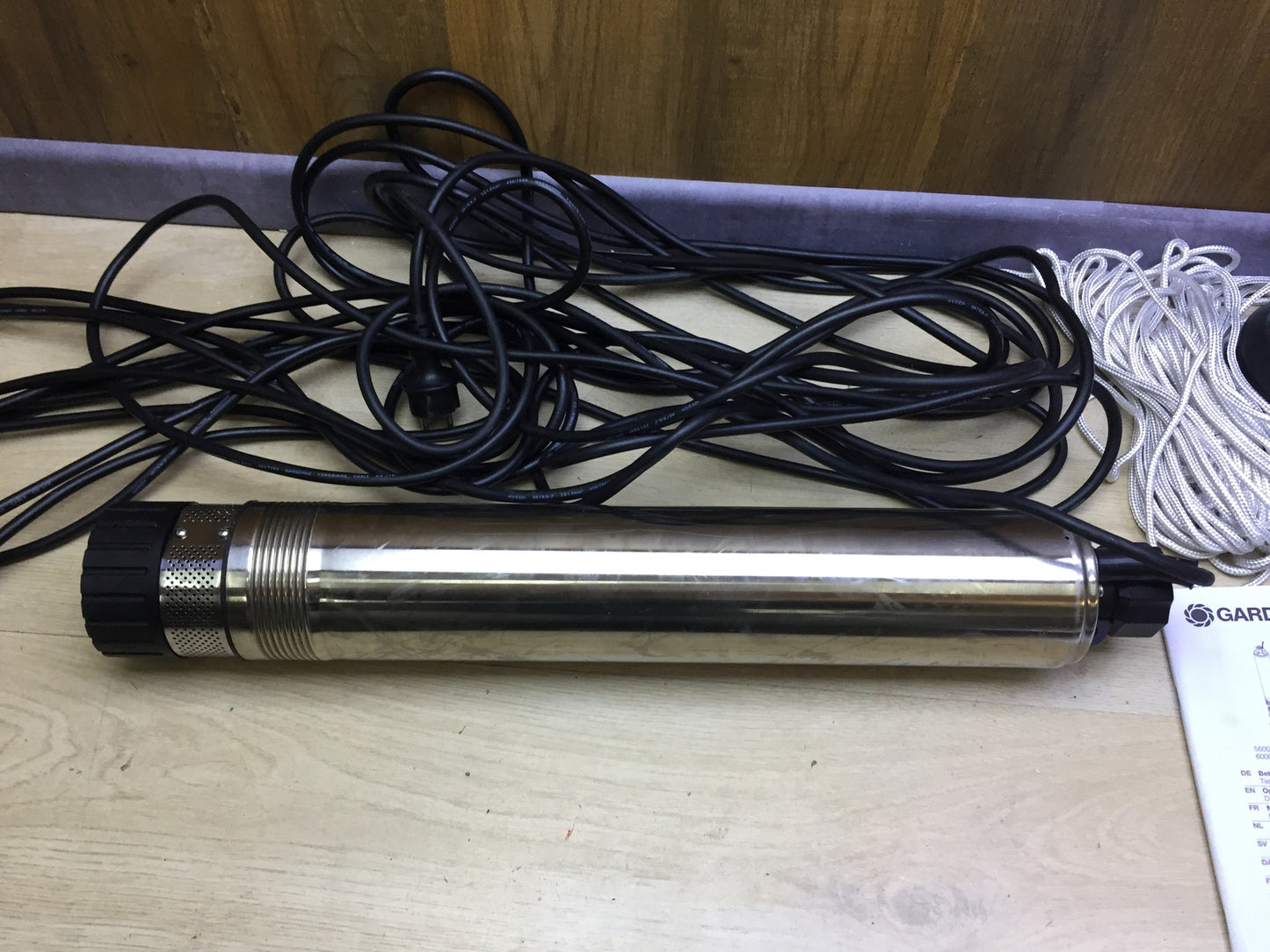 Gardena Premium deep well pump 6000/5 inox (1492-20), I30519