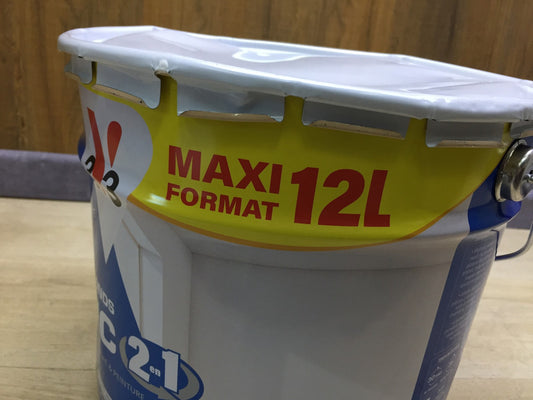 V33 112298 Wandfarbe, Weiß Seidenmatt, 12L, Wand und Decke, I33733