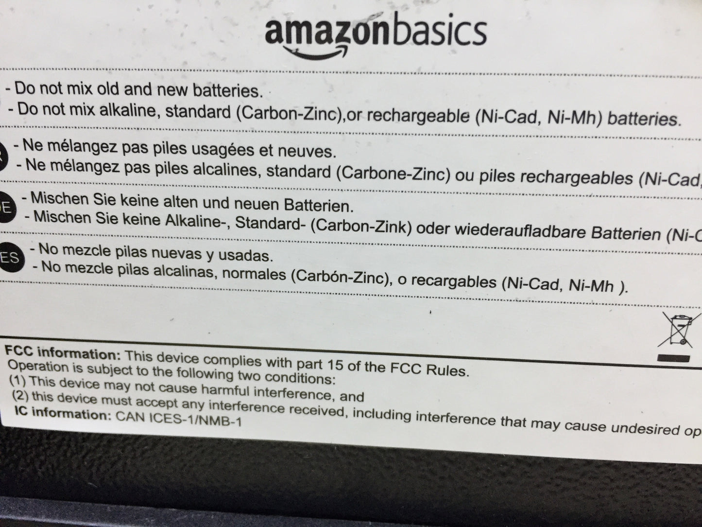 AmazonBasics Tresor 14 l, Schwarz, I25524