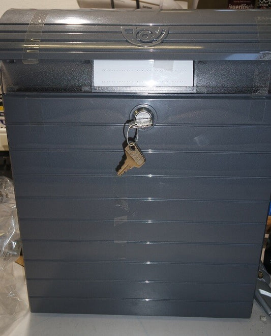 Tatay 0043009 - Briefkasten, grau-metallisiert