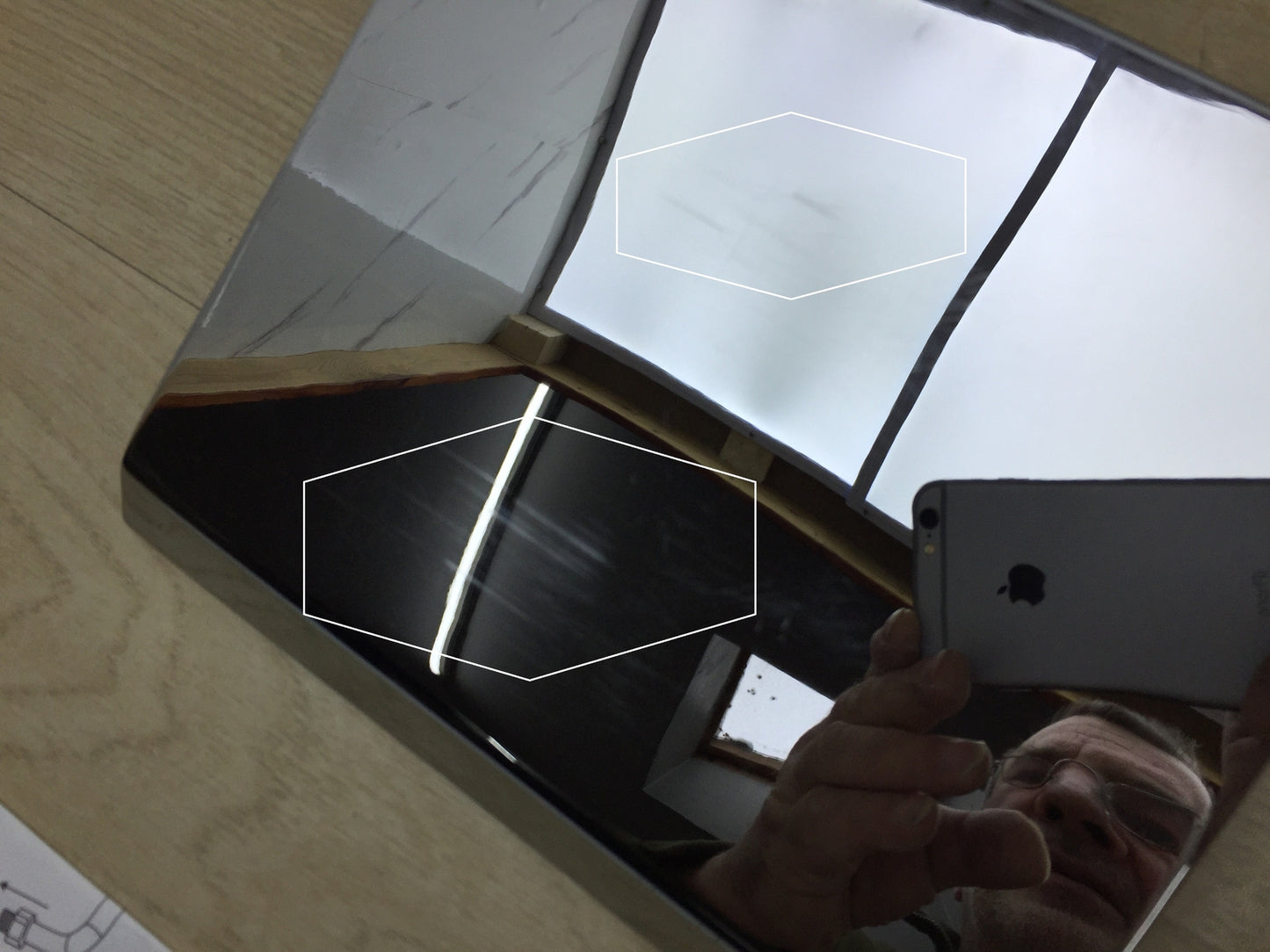 PHASAT BC02E Armatur Wand für Badezimmer Wasserhahn Wasserfall 2 Loch, I14865