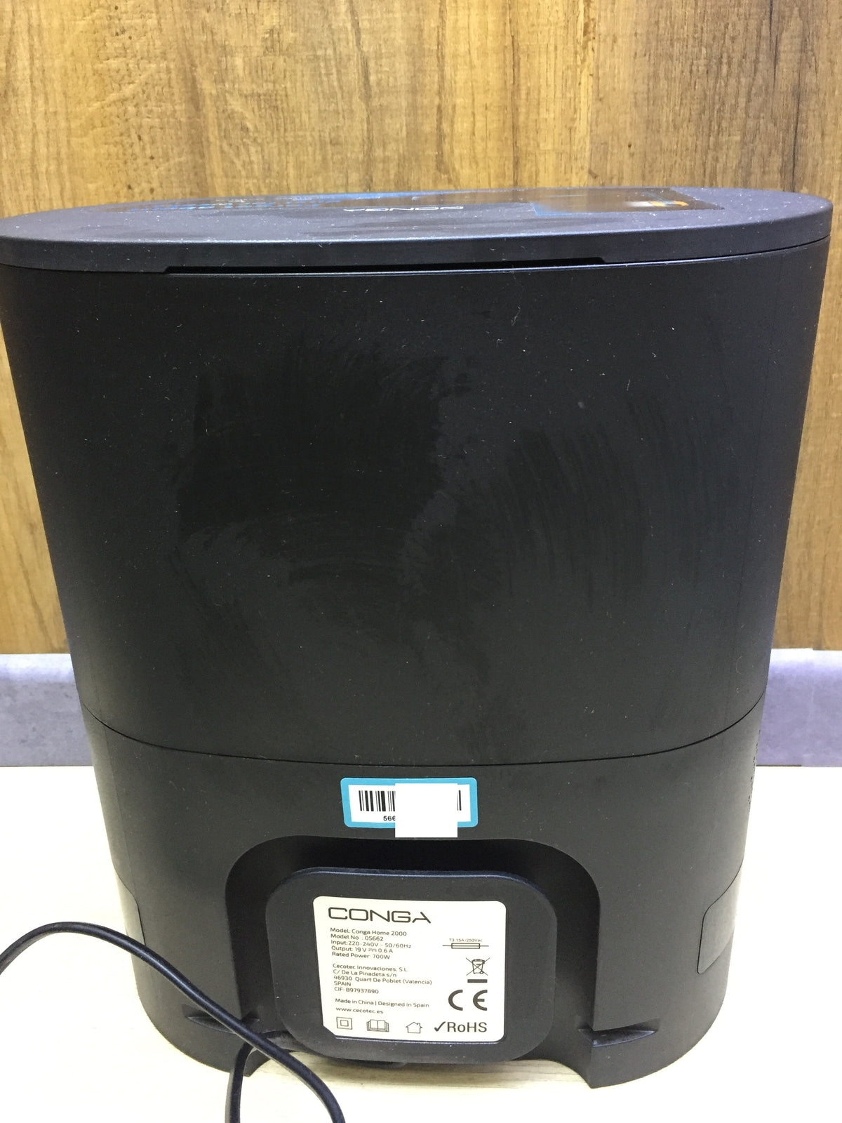 Cecotec Conga 2290 Ultra Saugroboter mit Wischfunktion (05661), I29609