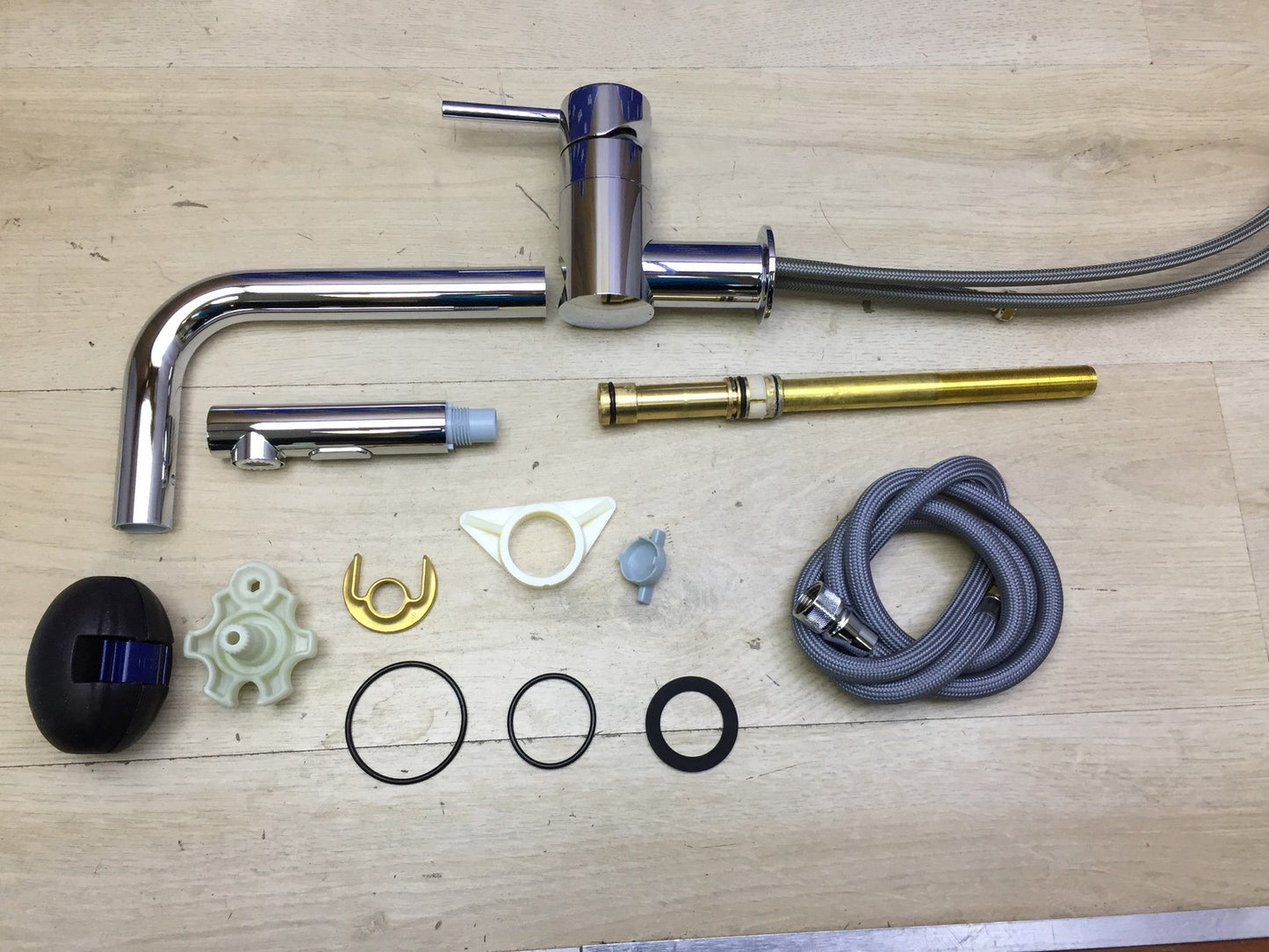 Grohe Minta L-spout kitchen faucet chrome 30274000, faucet, I33243