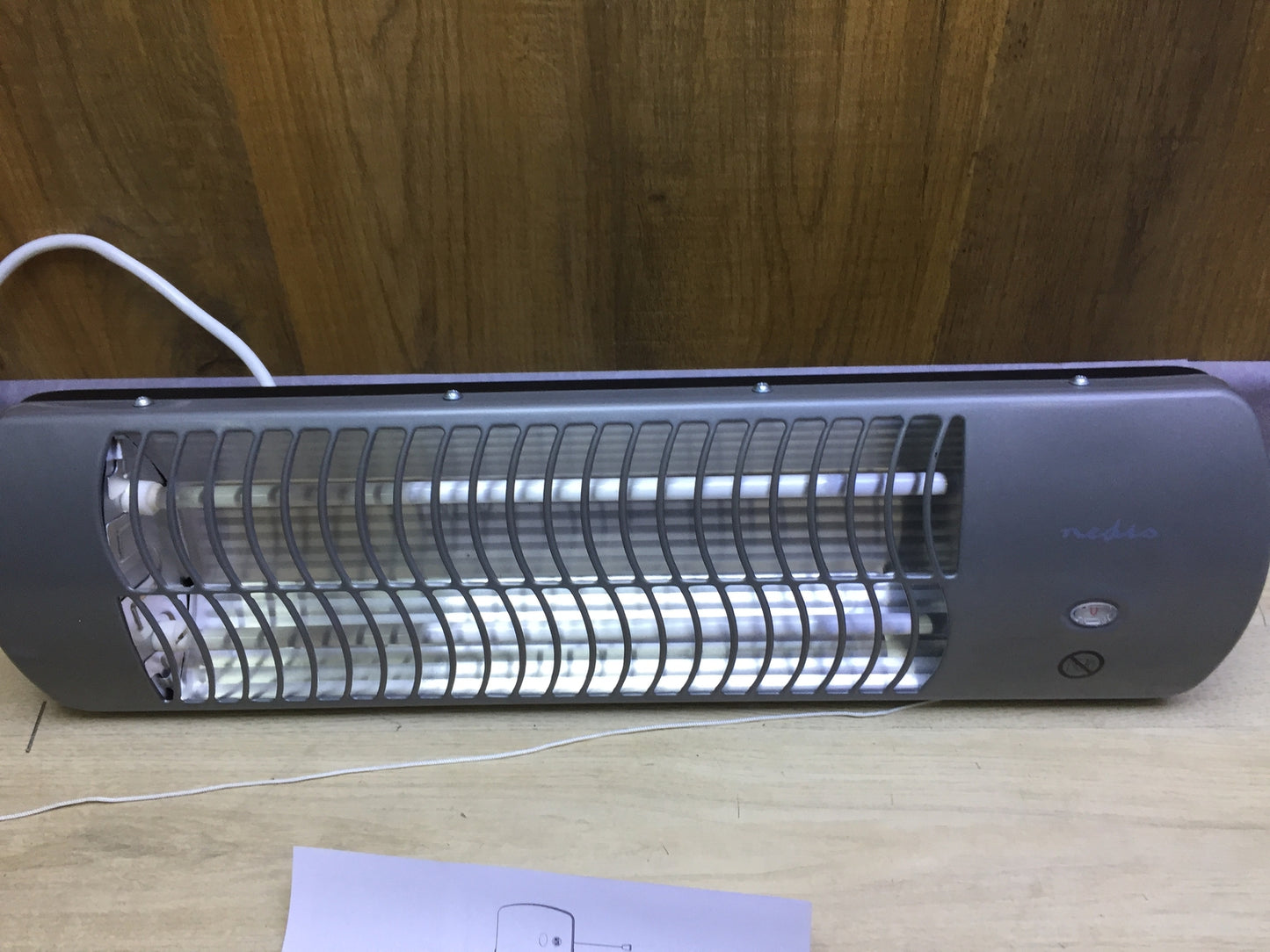 Nedis HTBA10GY Bathroom Heater, I29505