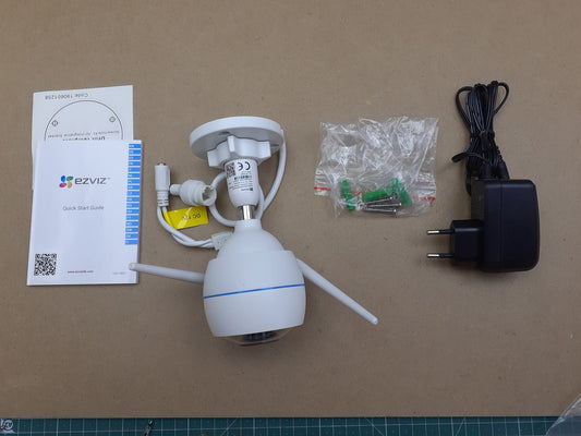 Ezviz ezTube 1080p Full-HD Kamera mit Nachtsicht WLAN CS-CV310, I06556