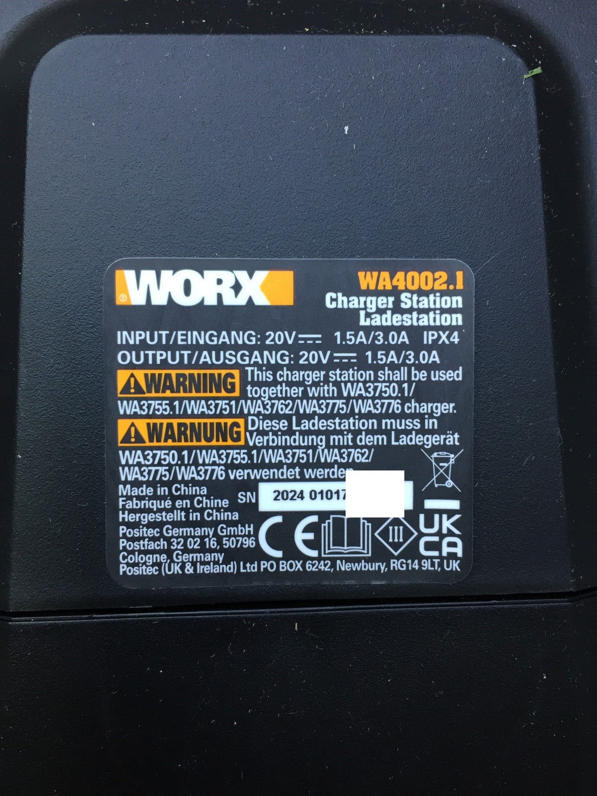 WORX Landroid M500 PLUS WR165E Mähroboter bis 500 qm mit WLAN, Bluetooth, I33689