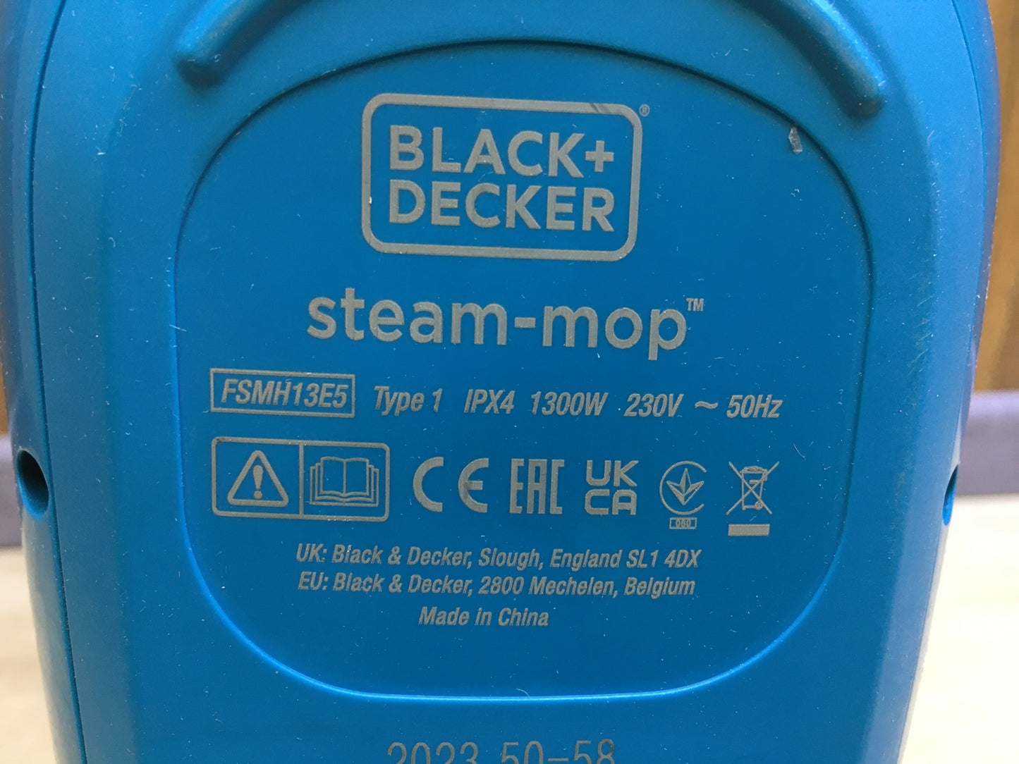 Black+Decker FSMH13E5-QS steam mop, I29096