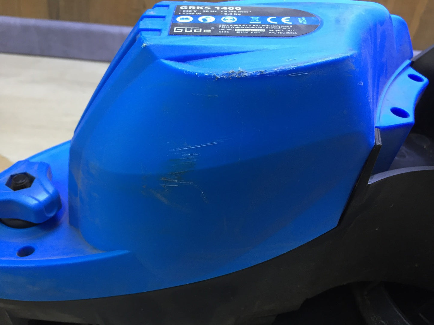 Güde 95326 lawn edger GRKS 1400, 1200 W, I33032