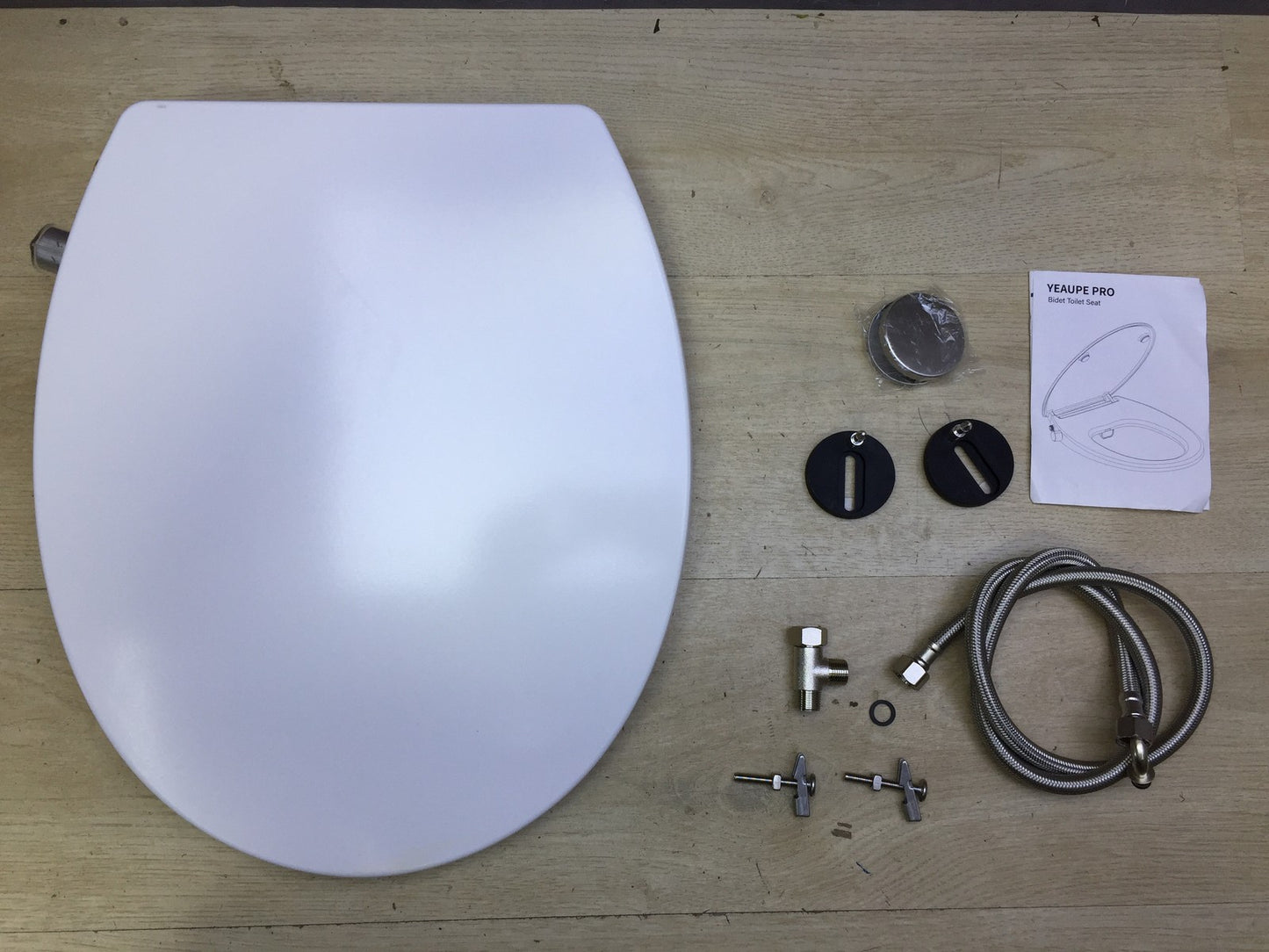 YEAUPE PRO toilet seat with soft close universal size white, I32923